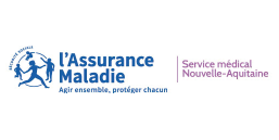 Logo de L'Assurance Maladie, service médical Nouvelle-Aquitaine