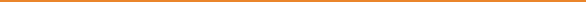 ligne horizontale orange